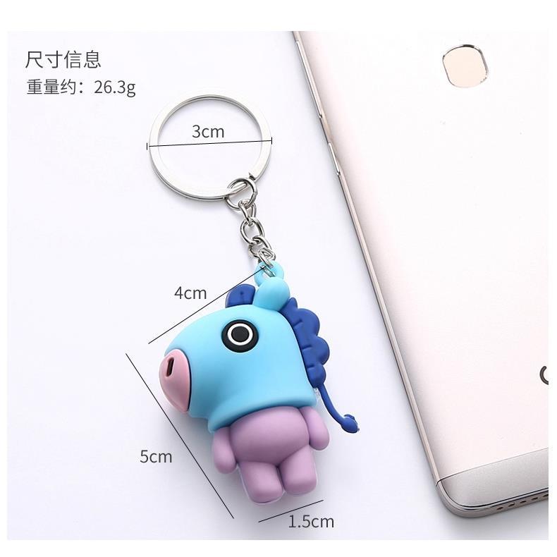 創意卡通公仔pvc滴膠汽車掛件